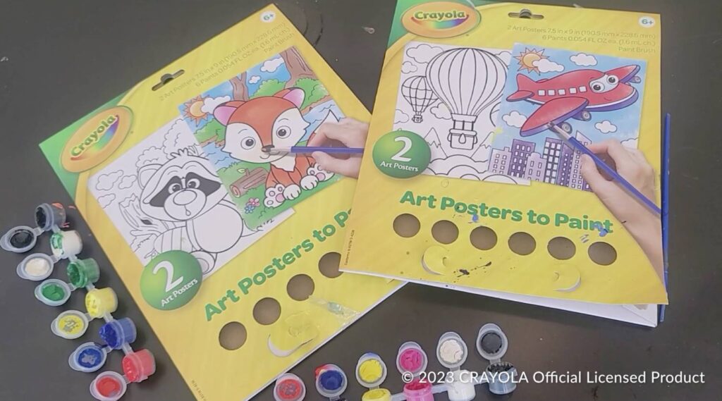 Watch video - Crayola Art Posters