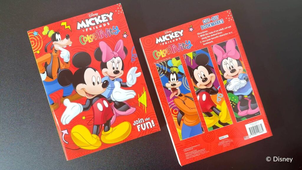 Watch video - Disney Jumbo Coloring